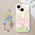 VRQR Elegant Tulip Casing for Tecno Spark Go 1 GO 2025 Phone Phone Case Wave Soft Silicone Candy Bracelet Cover. 