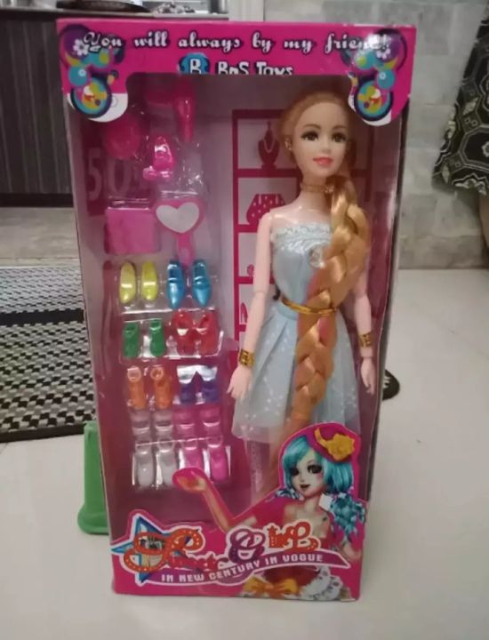 Fashionable%20Barbiee%20Doll%20Shoes%20Set%20and%20Movable%20Joints%20-%20Image%202