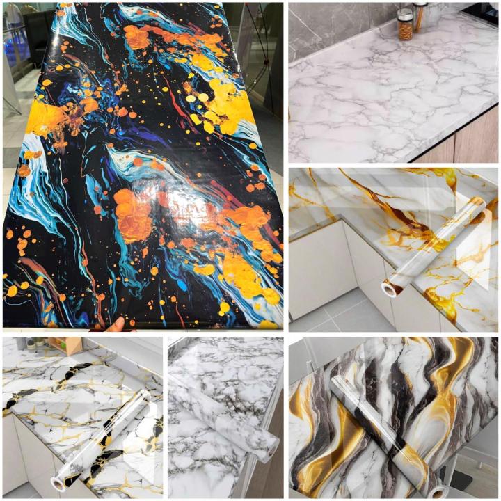 60cm%20x%20100cm%20&%2060cm%20x%20200cm%20Marble%20Sheet%20Sticker,%20PVC%20Waterproof%20Self-Adhesive%20for%20Kitchen%20and%20Furniture%20-%20Image%203