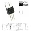 2pcs IRF540N IRF540 transistor MOSFET N-Channel 33A 100V. 