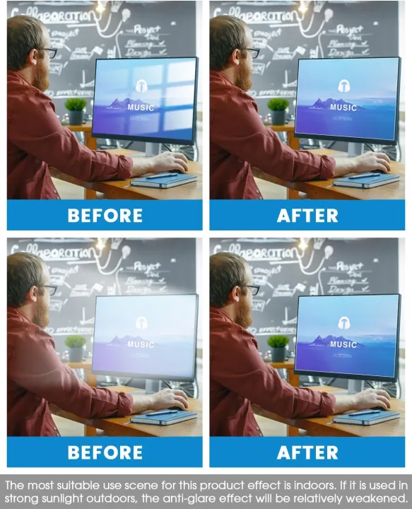 27%20inch%20Anti%20Glare%20Computer%20Screen%20Protector%20Compatible%20with%20All%2027"%20Widescreen%20Desktop%20Monitor,%20Reduce%20Eye%20Strain%20&%20Anti%20Scratch%20Screen%20Protector%20-%20Image%204