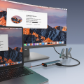 LDNIO DS-16H Type C Hub Multi-port Dock Station with 4K HDMI USB3.0 RJ45 USB-c Type-c Pd Charging Adapter Laptop Docking Station | LDNIO DS-16H Type C 6 in 1 Hub HDMI USB3.0 RJ45 Type-c Pd Adapter Laptop Docking station | Ldnio  6 in 1 hub | Ldnio hub |. 