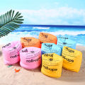 Yoomee 1 Pair Swimming Armbands Adult Inflatable Circle Foldable Kids Swimming Arm Rings Water Sports Accessory. 