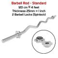 Barbell Zigzag W CURL  Sports Exercise Curl in 1 inch Diameter -FITNESSCLUB419. 