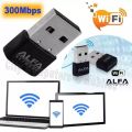 ALFA NETWORK 3001N 300Mbps Wireless N Pico USB Adapter. 
