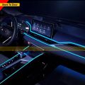 Car Dashboard Neon Light 2 Meter Ice Blue. 