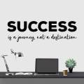 Success Motivational Quote Office Wall Mural Art Inspirational Quote Wall Decals Mural Vinyl Wall Decal Home Decoration Wall Stickers Vinyl (12 Inches by 36 Inches). 