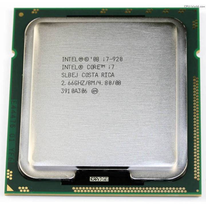 Intel Core i7 Processor i7-920 2.66GHz 8 MB LGA1366 CPU