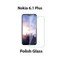 Premium Tempered Glass Screen Guard For Nokia 6.1 Plus - Front Display Protector. 