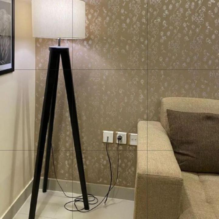 Elegant Tripod Wood Floor Lamp (New Design) Daraz.pk