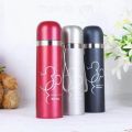 Stylish Steel Bottle Hot/Cold Water bottles Stainless Steel Vacuum Flask for water , for Gym, for Boys,for Girls in School Steel also for New Born Baby Winter bottle/ Thermos - 500ml. 