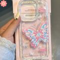 Lovely Butterfly Bow Knot Case for Infinix Smart 9 8 5 6 7 Pro Plus 8HD Hot 50i 40i 30i Tecno Spark GO 1 20 10 Pro 20C 10C Hot 9 8 10 11 30 12 Play Note 40 30 Pro 12 G96 Soft Case. 
