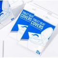10 Pcs Disposable Toilet Seat Covers ll Hygienic  ll Thick Flushable Seat Covers ll Disposable for Portable Travel Public Restrooms ll Paper Toilet Seat Cover for travel. 