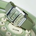 CASIO VINTAGE RETRO STYLE MEN'S WATCH - A100WEF-3ADF. 