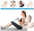 Rubber Tummy Trimmer For Men & Women, Waist Fat Buster, Abs Exercise & Body Toner Equipment For Home & Gym Use Pedal Resistance Band Sit Up Band Tube Natural Latex Multi Function Pedal Fitness Equipment Elastic Pull Rope. 