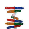 DNA Models Double Helix Structure Teaching Toy ABS Double Helix DIY Human Genes for Biological Science. 