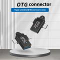 【Thriving】 USB C to USB 3.0 OTG Converter USB 2 in 1 Type C Micro-OTG Adapter. 
