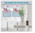 PEICON Intelligent Ultrasonic Electric Tooth Scaler Cleaner Tool Kit Set Dental Tarter Teeth Cleaning Machine Tartar Plaque Calculus Remover Coffee Stains with Led Screen USB Rechargeable. 