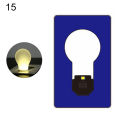 Portable Ultra-thin Mini LED Wallet Pocket Credit Card Size Lamp Night Light. 