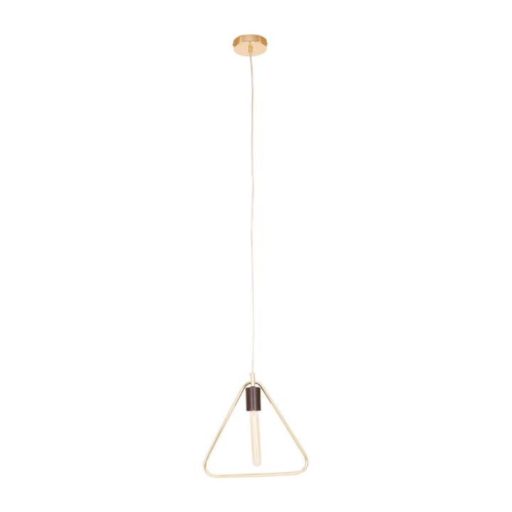 Premier Home - Lavis Gold Triangle Pendant Light - 2502301