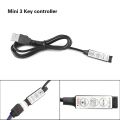 USB IR RF RGB Remote Controller for LED SMD 5050 2835 RGB Strip light 5V Wireless LED controller 3 24 17 keys for Tape ribbon. 