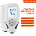 HW-300 Digital Coating Thickness Gauge 1 Micrometre/0-1300 Car Paint Film Thickness Tester NFE/NFE Manual Paint Tool. 
