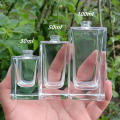 30ml 50ml 100ml White Material Glass Thick Bottom Spray Wooden Lid Perfume Bottle Perfume Perfume Bottle. 