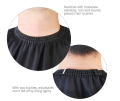 Hair Cutting Barber Cape with Window Phone Viewing Apron Stylist Gown   Hair Cutting  Apron  Barber Cutting Apron Hairstylist Saloon Beauticians Waterproof Gown Front-Back Cape. 