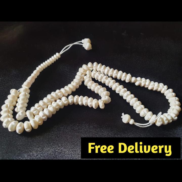 Camel%20Bone%20Tasbeeh%20100%20Beads%20Elliptical%20Style%2010mm%20Size%20%20Muslim%20Counter%20Prayer%20Beads%20%20Pure%20Camel%20Bone%20Tasbih%20%20Original%20Camel%20Bone%20Tasbeh%20-%20Image%203