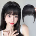 Wig Headband Air Bangs Natural Invisible Straight Bangs Seamless Hairstyle Tools Brave. 