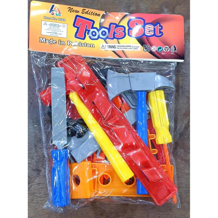 Kids Tool Set Multi Color Construction Tool Set For Boys