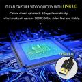 if-link/KKF HDMI Video Capture Card 4K, USB3.0 1080P 60FPS HD Ultra-Low Latency, Live Video Capture Game Capture Device Work with PS5 PS4 Xbox Nintendo Switch DSLR, Windows, Mac OS X and Linux System for Twitch You Tube Live Streaming and Recording (Black. 