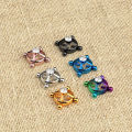 New Stainless Steel Fake Nipple Piercing Jewelry Round Non Piercing Nipple Ring Inlaid Zircon Fake Nipple Sexy Piercing Jewelry Charming Nipple Clamps NHTJ. 