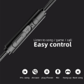 Wired Earphones In-Ear Bass HiFi Dual Units Headphones Game Running Headset Sports Earbud with Microphone. 