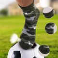 1 Pair Autumn Winter Breathable Stockings Army Green Sports Mid-tube Sock Men Simple Thicken Warm Floor Socks. 