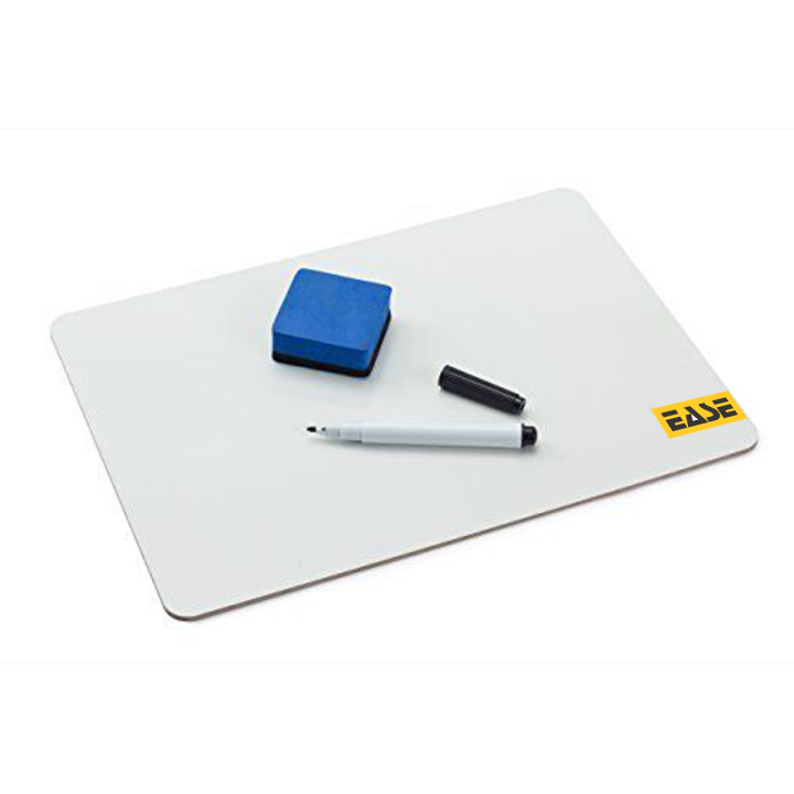 EASE White Board Slate, Dray Erase Tablet for Kids With Duster and Marker