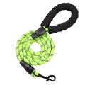 New 1.5m 2m 3m Reflective Leash Dog Long Pet Leash Strong Lead Outdoor Training Puppy Small Medium Large Big Dogs Lanyard Rope. 