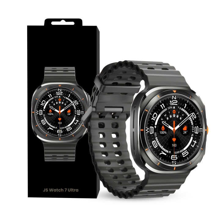 JS Watch7 Ultra Smartwatch – 1.43" AMOLED Display, Waterproof IP68, Fitness Tracker, FitCloudPro App Compatible - JS 7 Ultra Smart Watch 1.43 Amoled Display Waterproof Ip68 Smart Watch