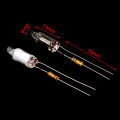 10Pcs Neon Light Bulbs 6*13mm Mini Neon Light Indicator With Resistor 220V Nicle. 