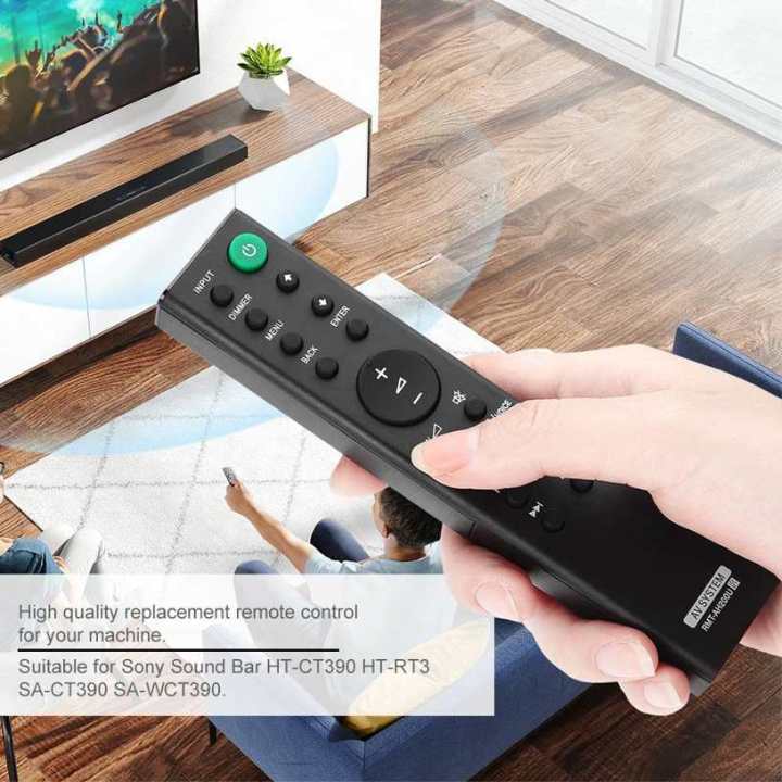 Soundbar%20remote%20control%20Remote%20for%20Sony%20HT-RT3%20HT-CT390%20Black%20speaker%20Sound%20Ba%20SA-CT390%20SA-WCT390%20-%20Image%206