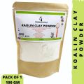 Kaolin Clay Powder 100g- Clay Mask Powder for Skin Pack 100% Natural -organic kaolin clay-china clay powder-cooling clay. 
