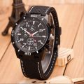 Men's Sports Watch Luxury Classic Chrono Dial Business Casual Quartz Gift. 
