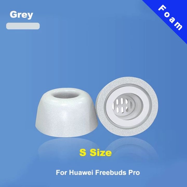 Memory Foam Ear Tips For Huawei Freebuds Pro Replacement Earbuds Tips Noise Reduction Ear Cushion Pads Anti Slip Earplugs Eartip