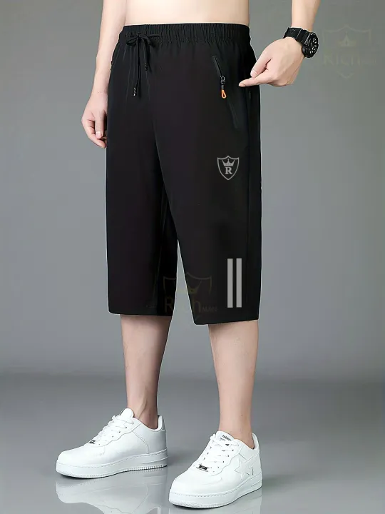 Men's%20Casual%20Zipper%20Pockets%20Straight%20Leg%20Loose%20Fit%20Active%20Shorts%20-%20Image%209