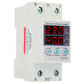 Intelligent Single Phase Adjustable Over and Under-Voltage Current Protector FS. 
