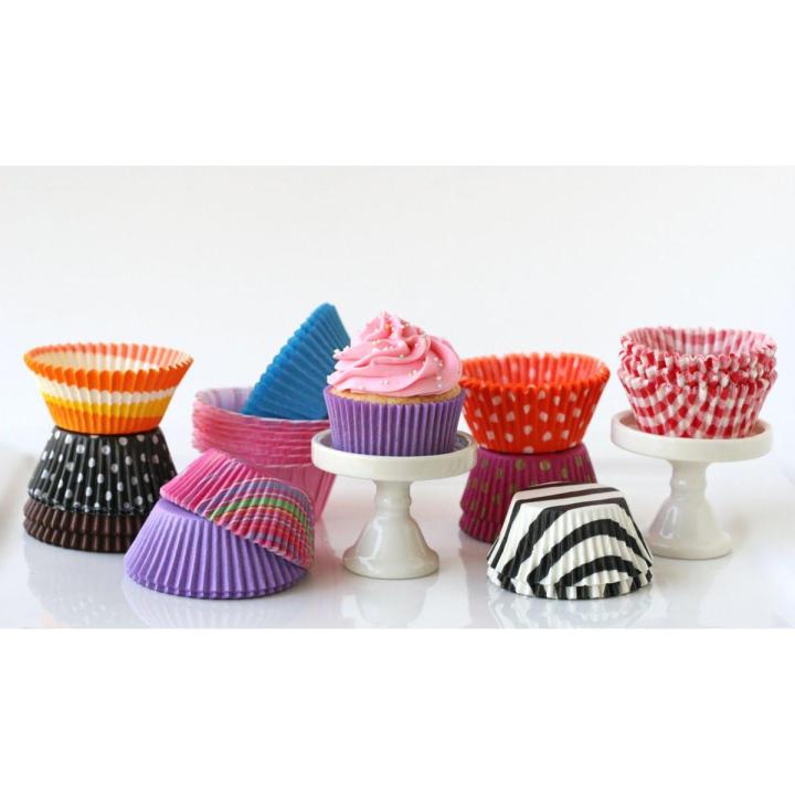 Cupcake Liner - 100 Pcs - 10cm 11cm 12cm - Multicolor