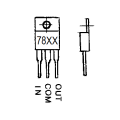 Pack of 2 - Original LM7808 Voltage Regulator IC - 8V 1.5A. 