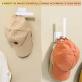 Adhesive Hat rack Convenient Wall-mounted Closet storage Baseball caps holder Door-mounted Cap hanger storage for Home. 