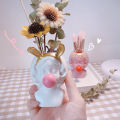 For Pen Plant Succulent Blowing Living Home Vase Bubbles Decoration Flower Girl Pot. 