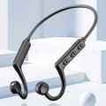 KS-19 Bone Conduction Headphones 5.1 Wireless Bluetooth Compatible Headphones Sports Gaming Headphones Hands Free with Microphon. 